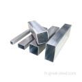 Tuyau en acier en métal en carbone rond galvanisé